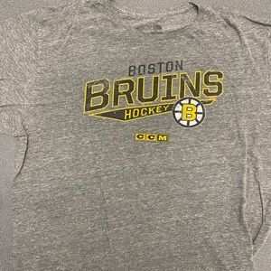 NHL CCM Hockey Boston Bruins No Mercy Distressed T Shirt 2XL